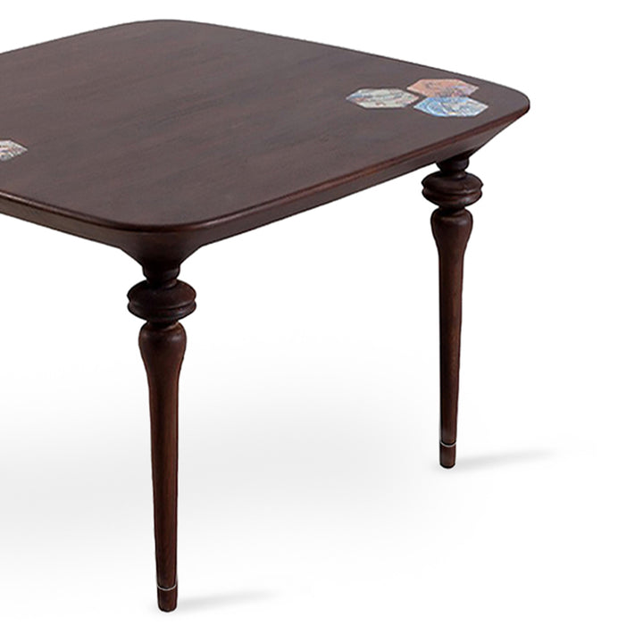 Piki Solidwood Cafe Table | Alankaram