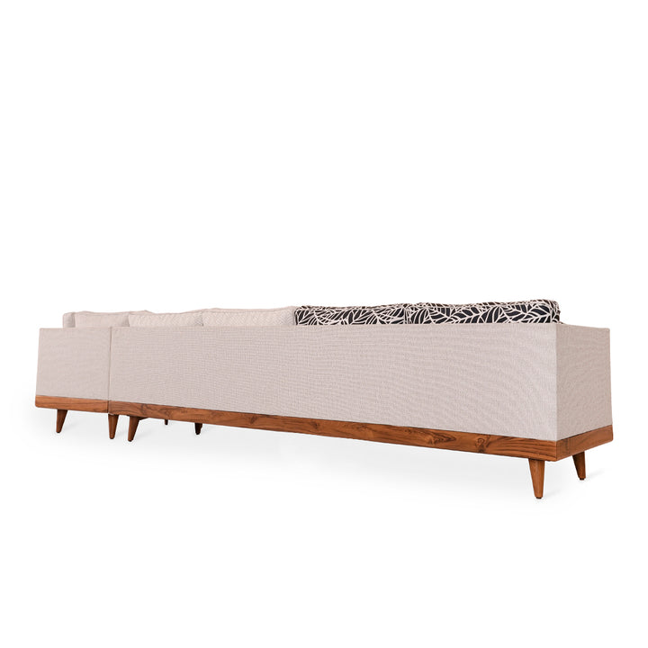 Priamka - Six Seater Teakwood Sofa