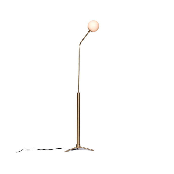 Rhythm Floor Lamp Glass Globe
