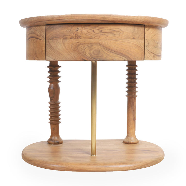 Tohu - Teakwood Bedside Table