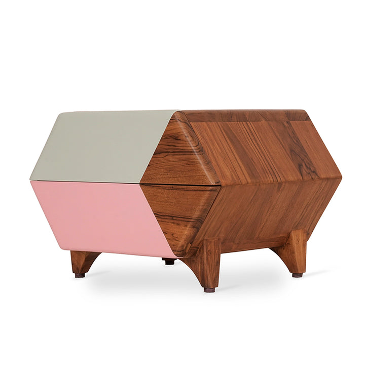 Tipki - Teakwood Bedside Unit