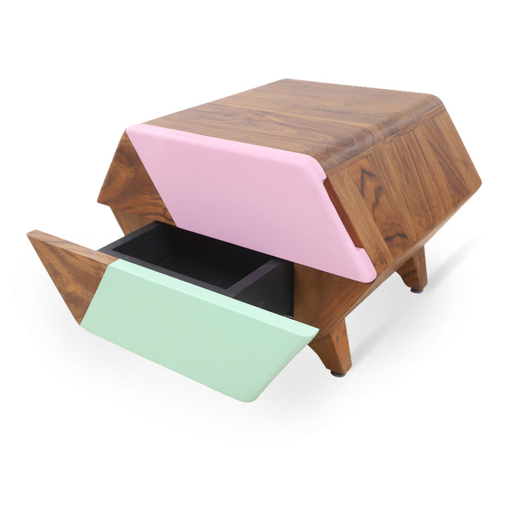 Tipki - Teakwood Bedside Unit