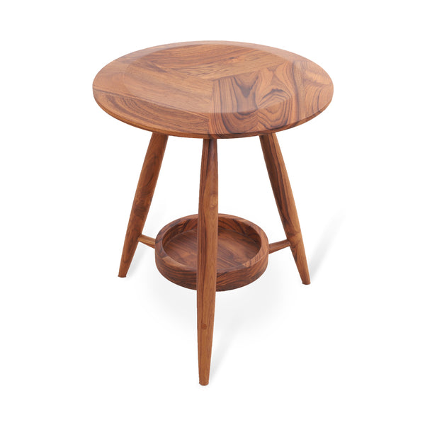 Tulita – Teakwood Stool / Side Table - Alankaram