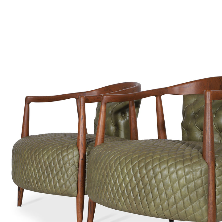 Uru - Lounge Chair Without Brass Capping