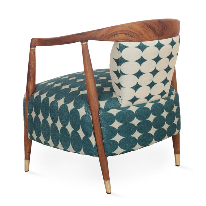 Uru - Lounge Chair With Brass Capping