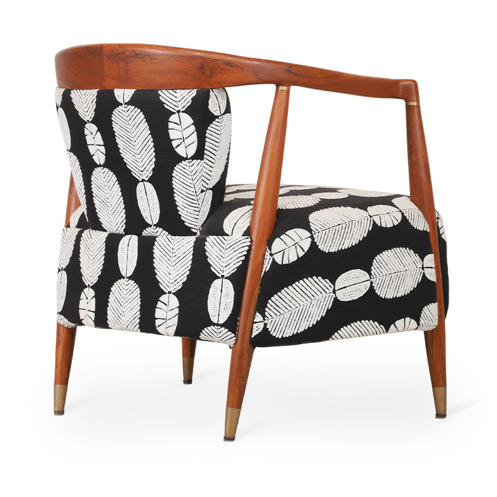 Uru - Lounge Chair With Brass Capping