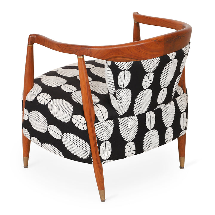 Uru - Lounge Chair With Brass Capping