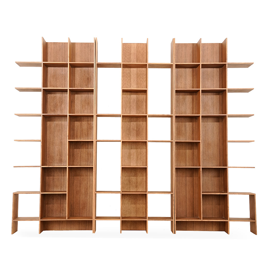 Kozo - Teak Storage Unit Cum Partition Unit | Alankaram