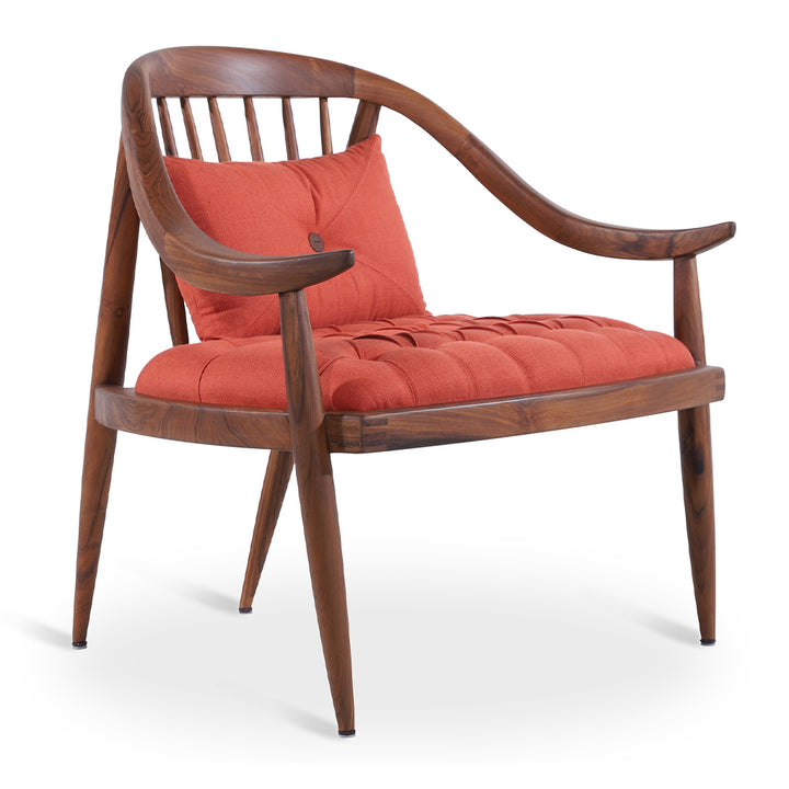 Vakra - Teakwood Lounge Chair