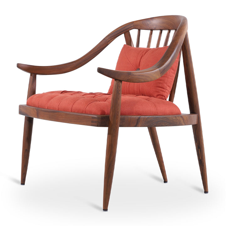 Vakra - Teakwood Lounge Chair