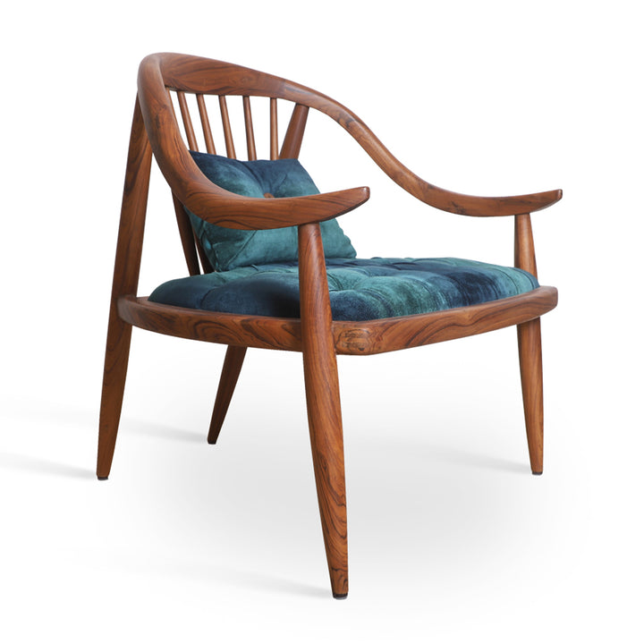 Vakra - Teakwood Lounge Chair