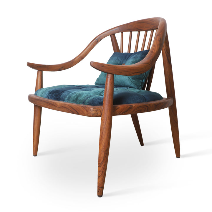 Vakra - Teakwood Lounge Chair
