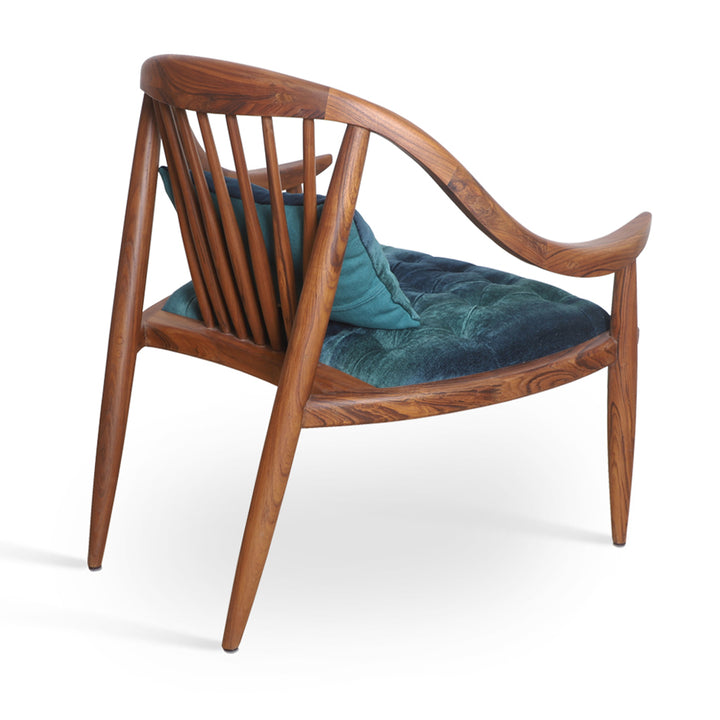 Vakra - Teakwood Lounge Chair