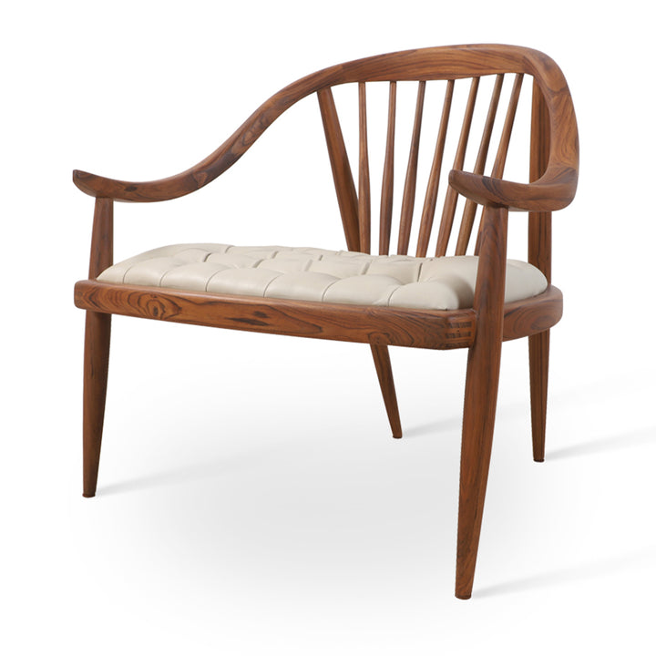 Vakra - Teakwood Lounge Chair