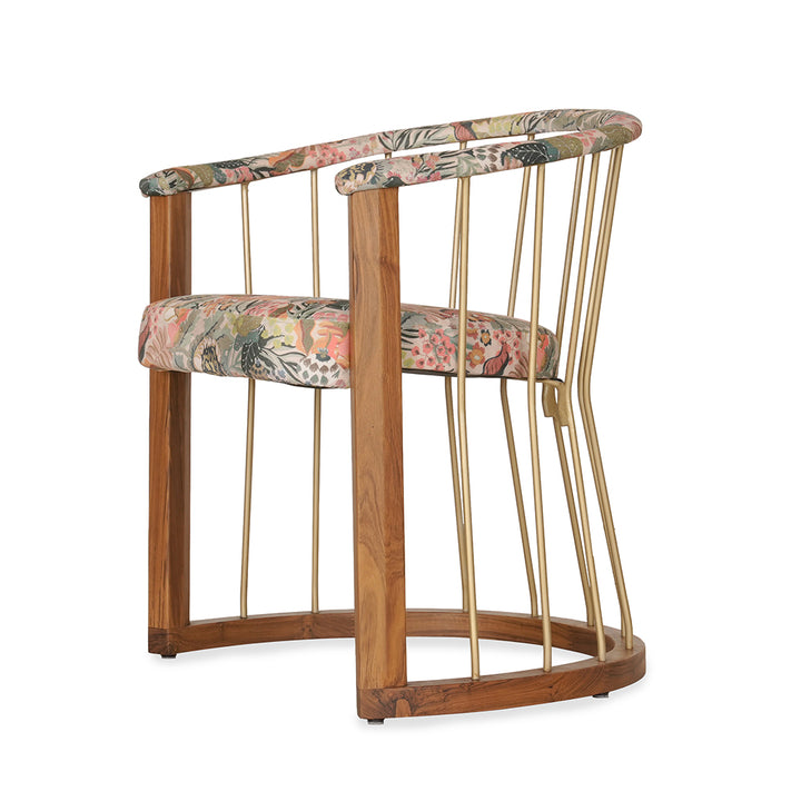Waahi - Lounge Chair With Multicolor Fabric