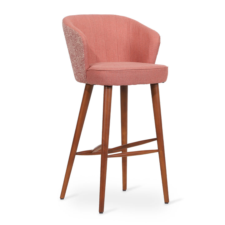 Whawhe - High/Bar Chair with Printed Back