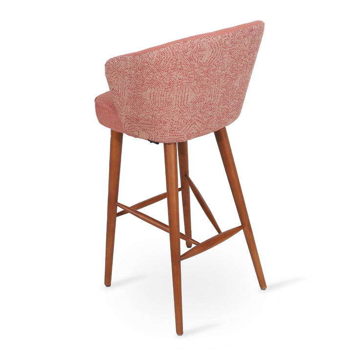 Whawhe - High/Bar Chair with Printed Back