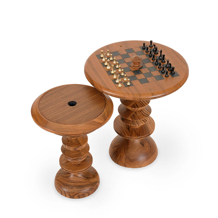 Atamai - Teakwood Chess Board Table Set