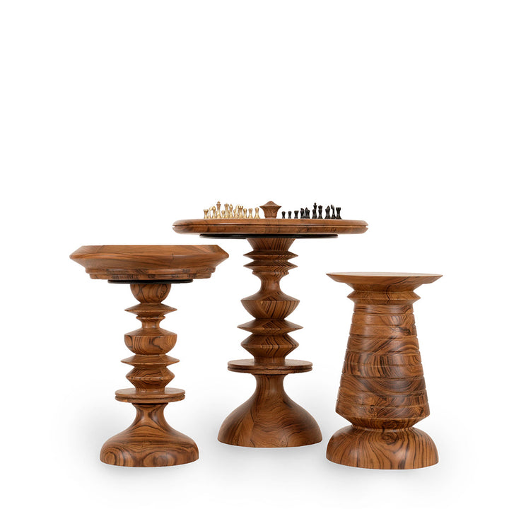 Atamai - Teakwood Chess Board Table Set