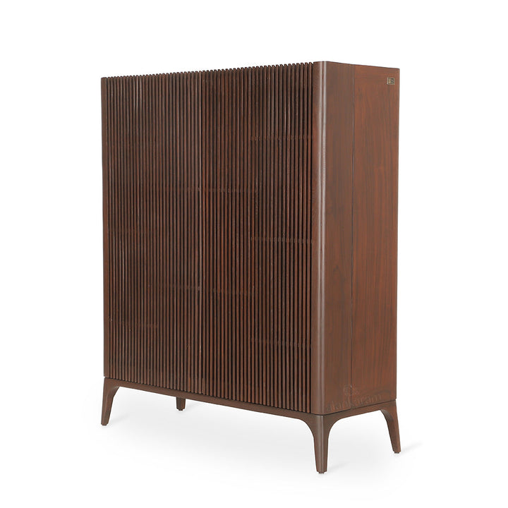 Huda - Teakwood Bar Cabinet