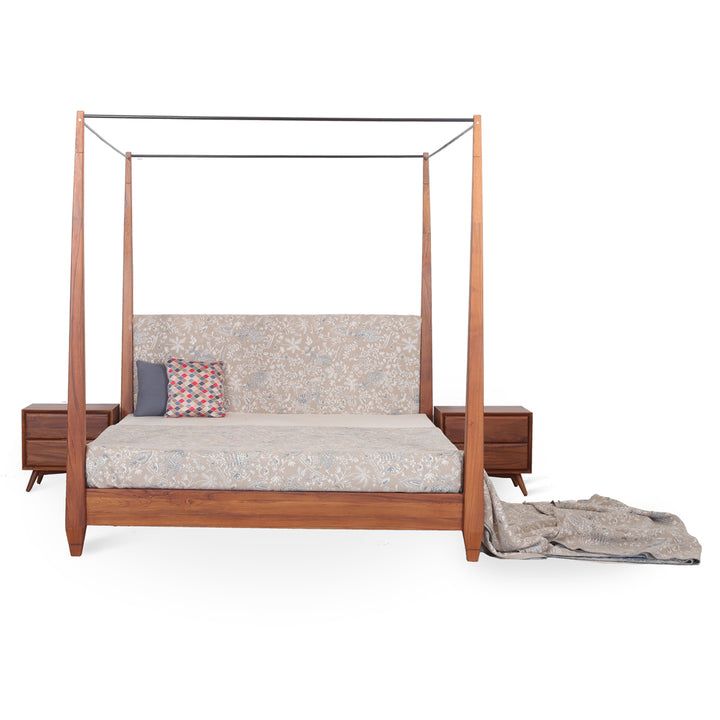 Dritto - Queen Size Teakwood Bed