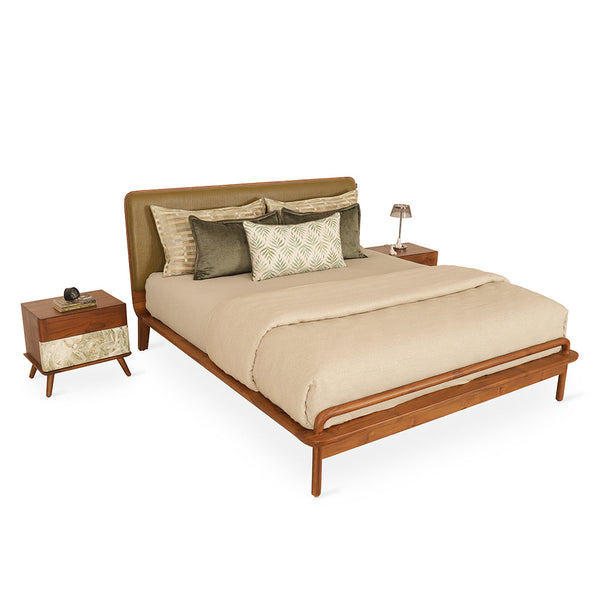 Kolo - King Size Teak Bed