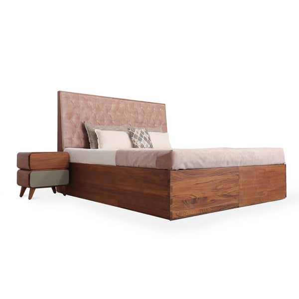 Koryto King Size Teakwood Bed