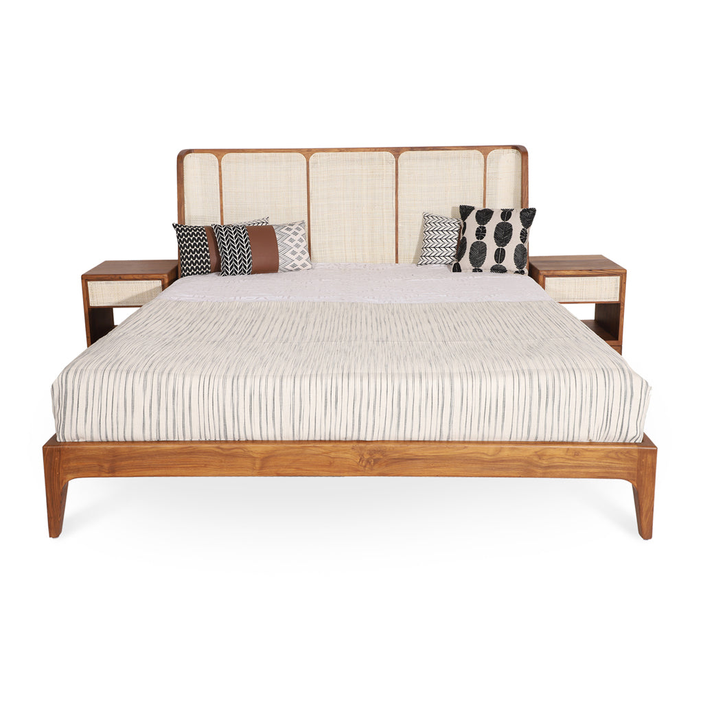 Uway - King Size Teak Bed | Alankaram