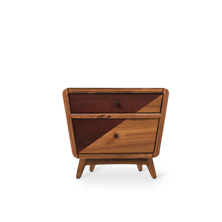 Huvi Teakwood Bedside Unit