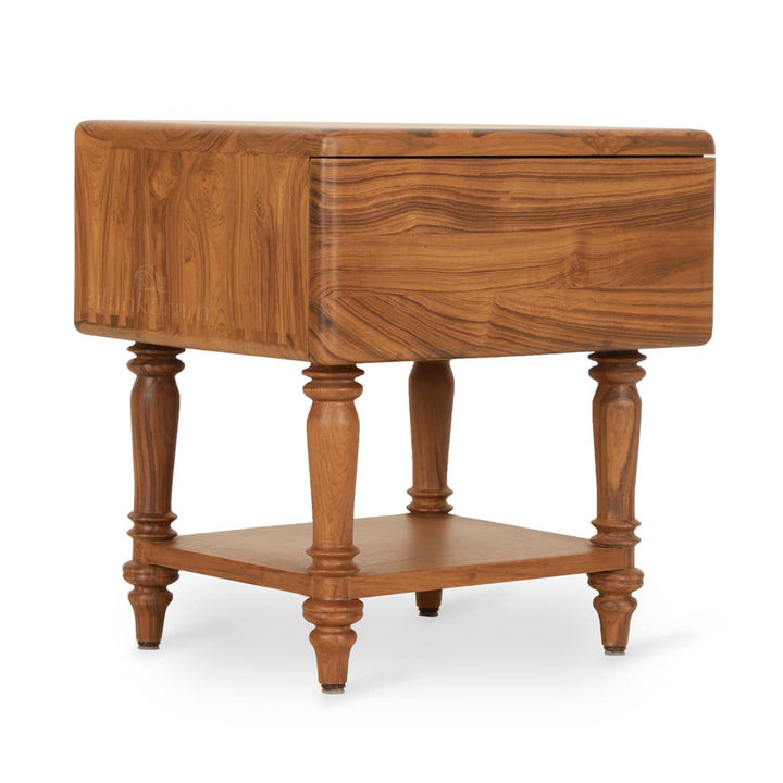 Nox - Teakwood Bedside Unit