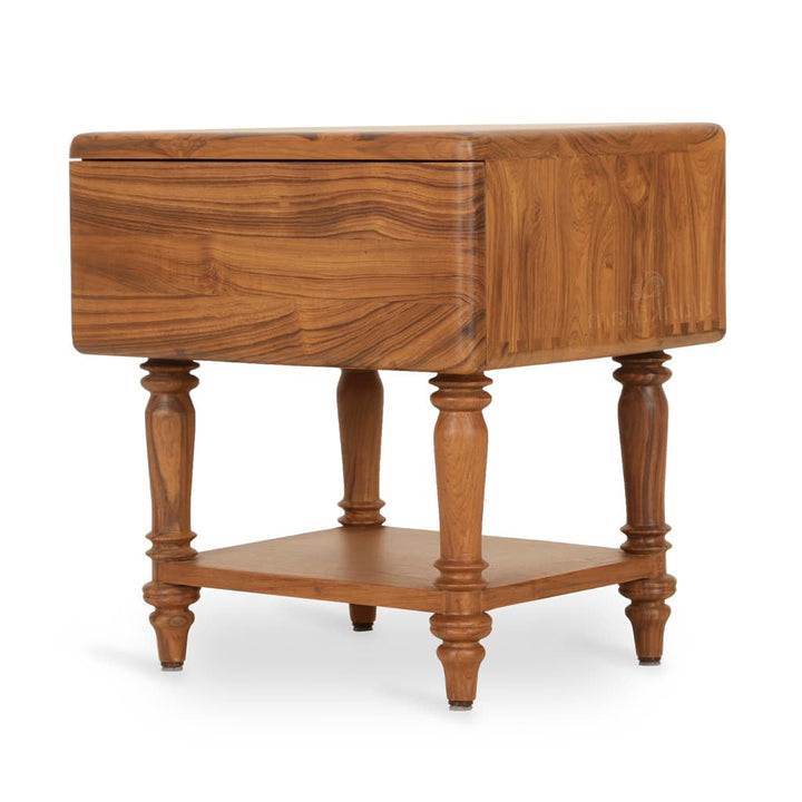 Nox - Teakwood Bedside Unit