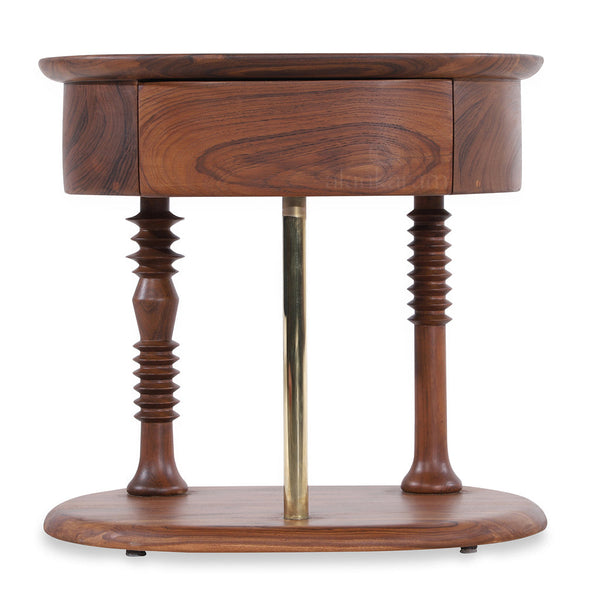 Tohu Teakwood Bedside Table