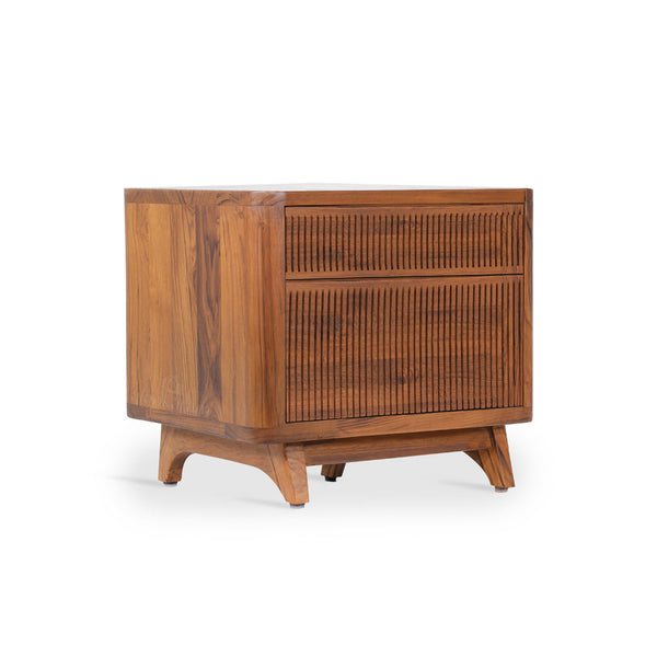 Udiv - Teakwood Bedside Unit