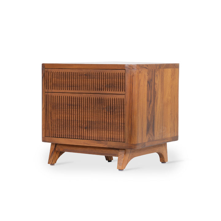 Udiv - Teakwood Bedside Unit