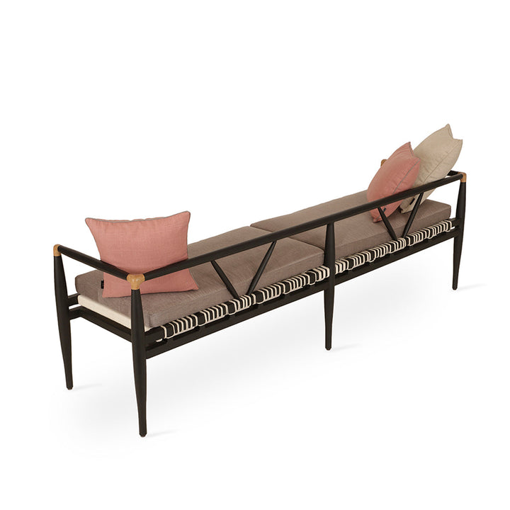 Bangku Five seater Soildwood Bench