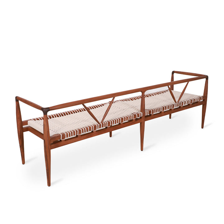 Bangku Five Seater Teakwood Bench
