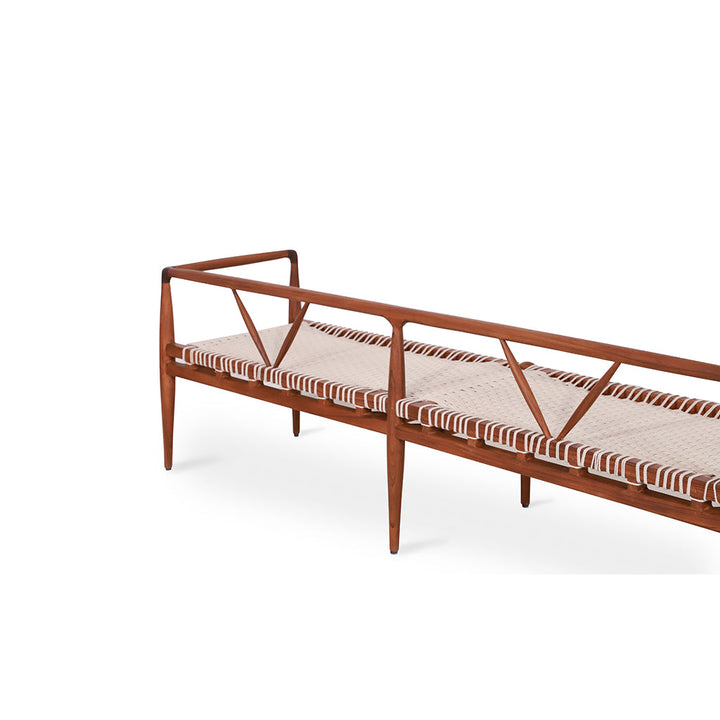 Bangku Five Seater Teakwood Bench