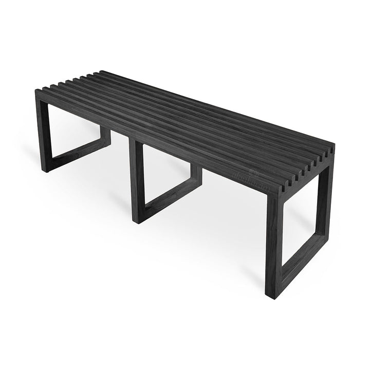 Fiiso Solidwood Black Bench
