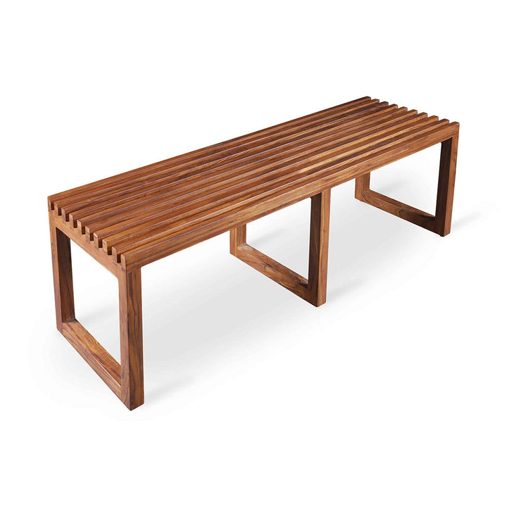 Fiiso Teakwood Bench with Natural Color