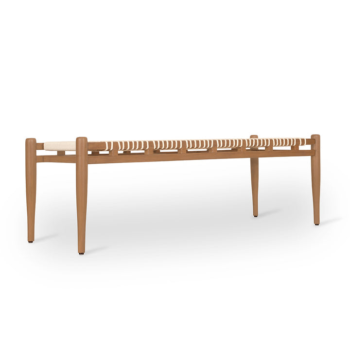 Tenshi - Solidwood Bench with Off White Rope
