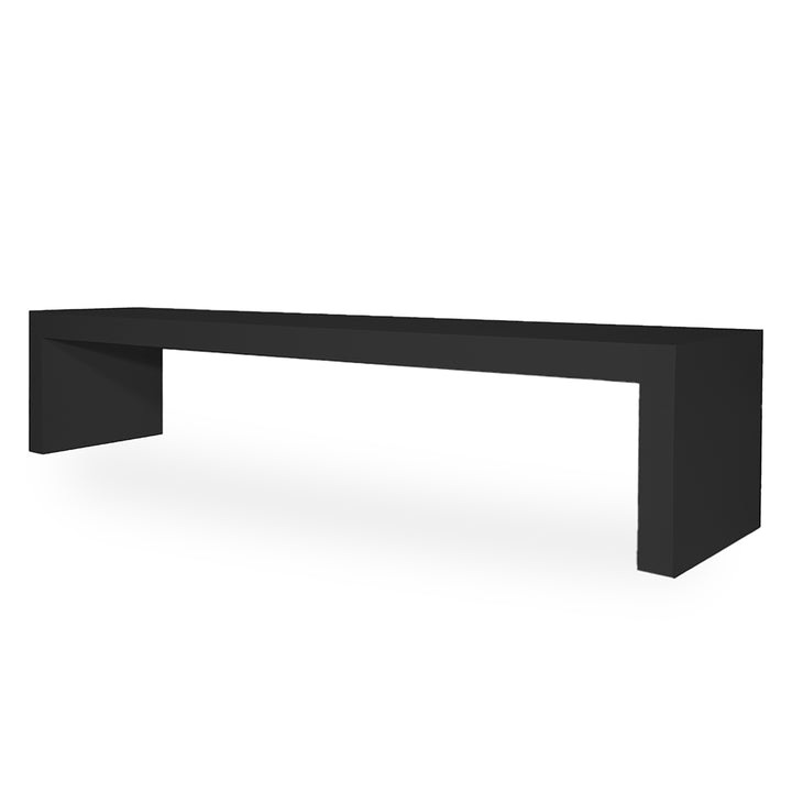 Xarak Solidwood Bench with Black Stain