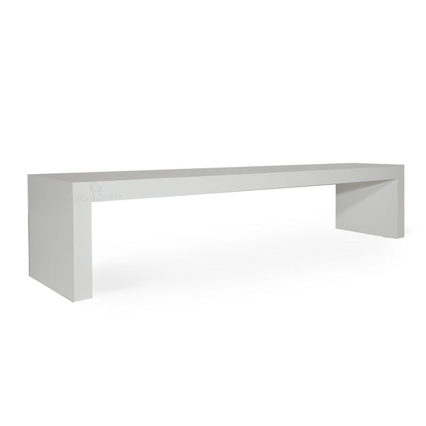 Xarak Solidwood Bench with White Color