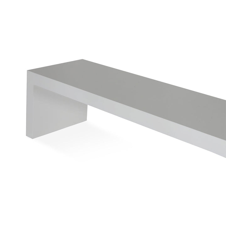 Xarak Solidwood Bench with White Color