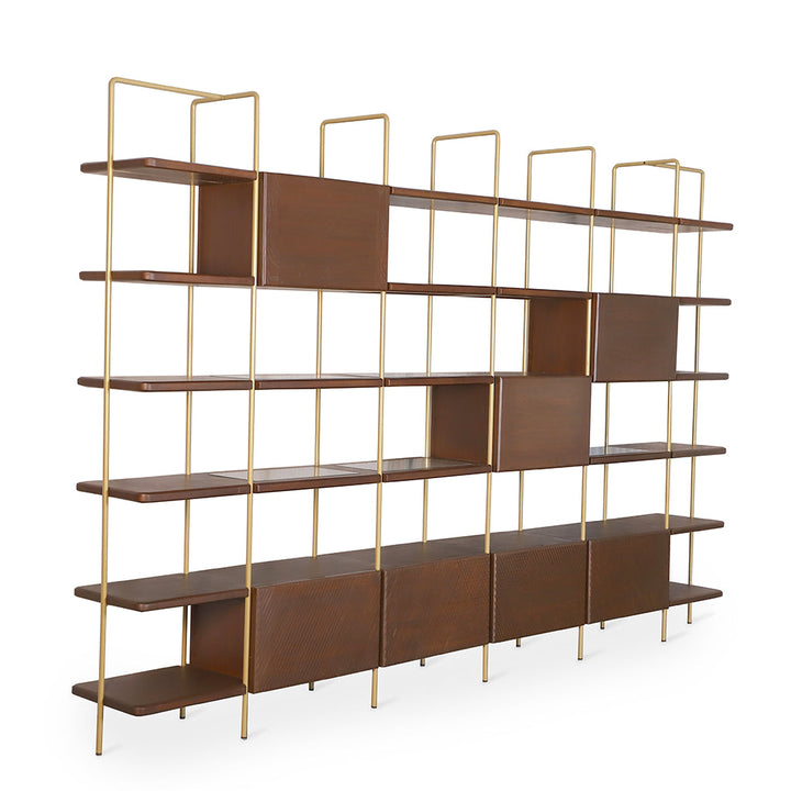 Refu Solidwood Decorative Unit with single drawer