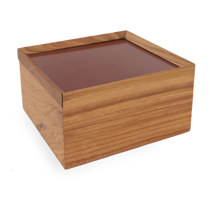 Kasti - Teakwood Multipurpose Boxes with Brown Color