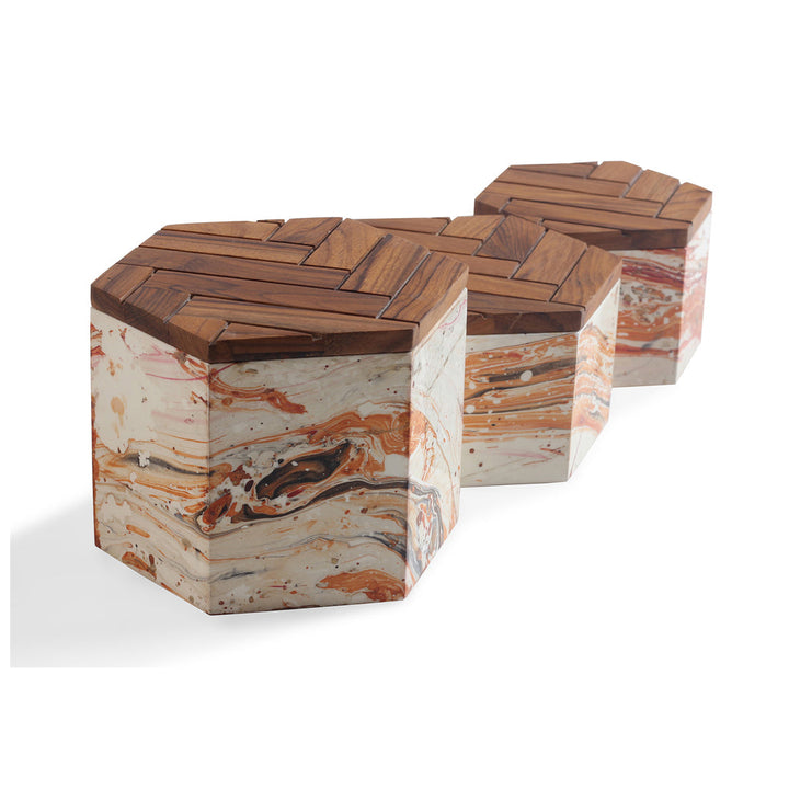 Kosa - Teakwood Multipurpose Boxes