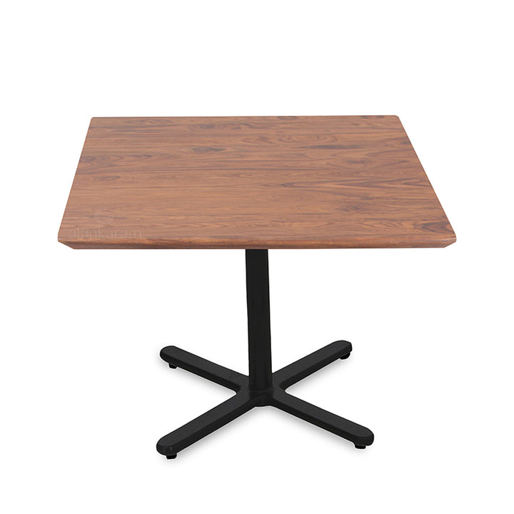 Caato Square Wooden Top Cafe Table