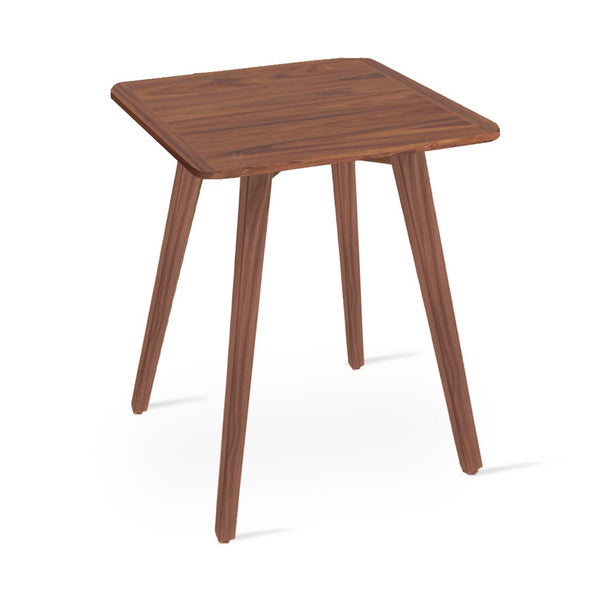 Cheshi - Solidwood Cafe Table with Walunt Stain
