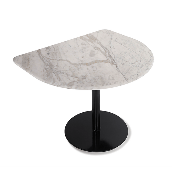 Nusu - Cafe Table with Stone top