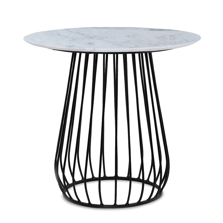 Torino - Metal Table with Stone Top